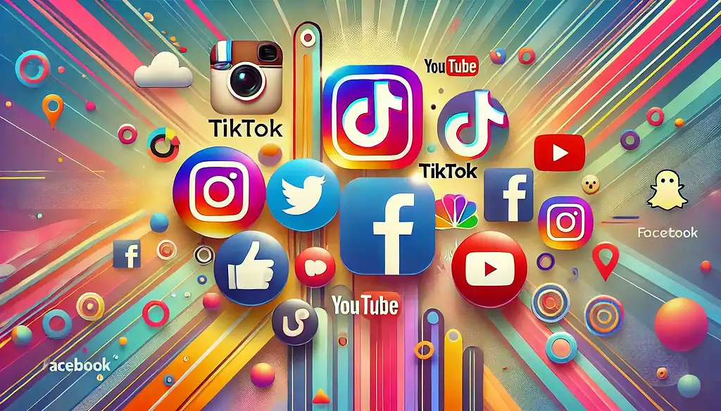 Social media platforms for social media marketing in Kenya including Facebook Instagram TikTok and WhatsApp