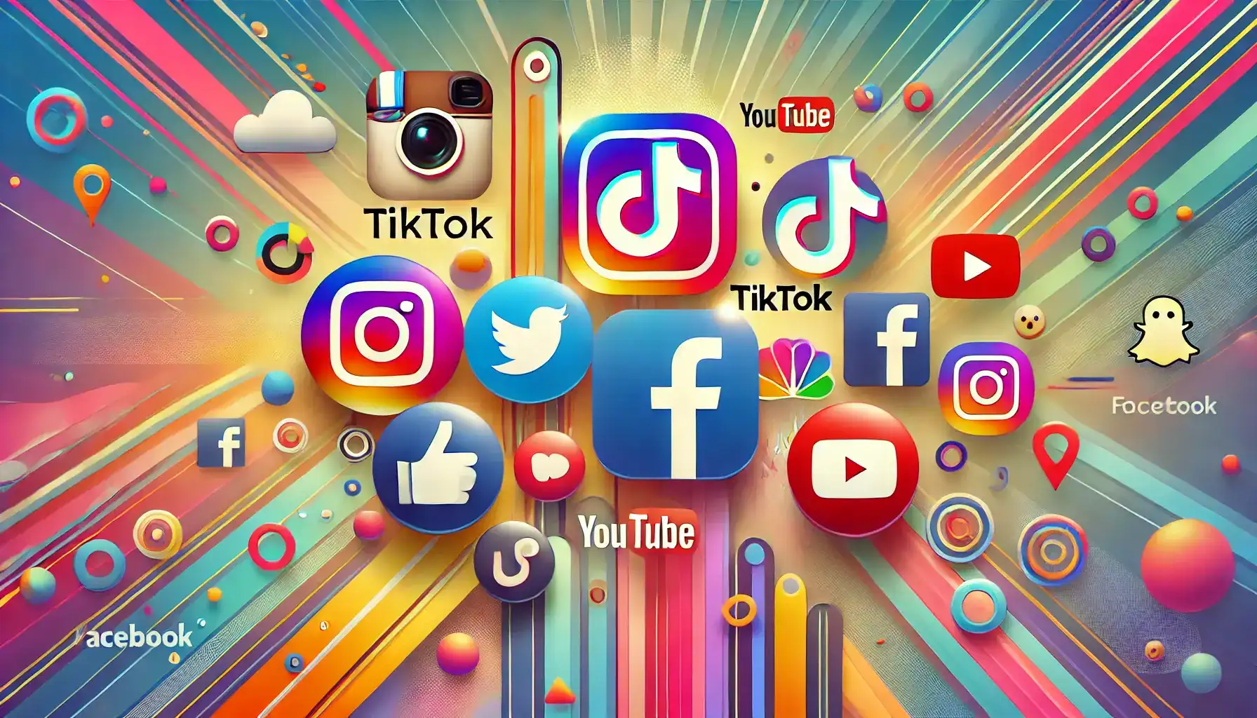 Social media platforms for social media marketing in Kenya including Facebook Instagram TikTok and WhatsApp